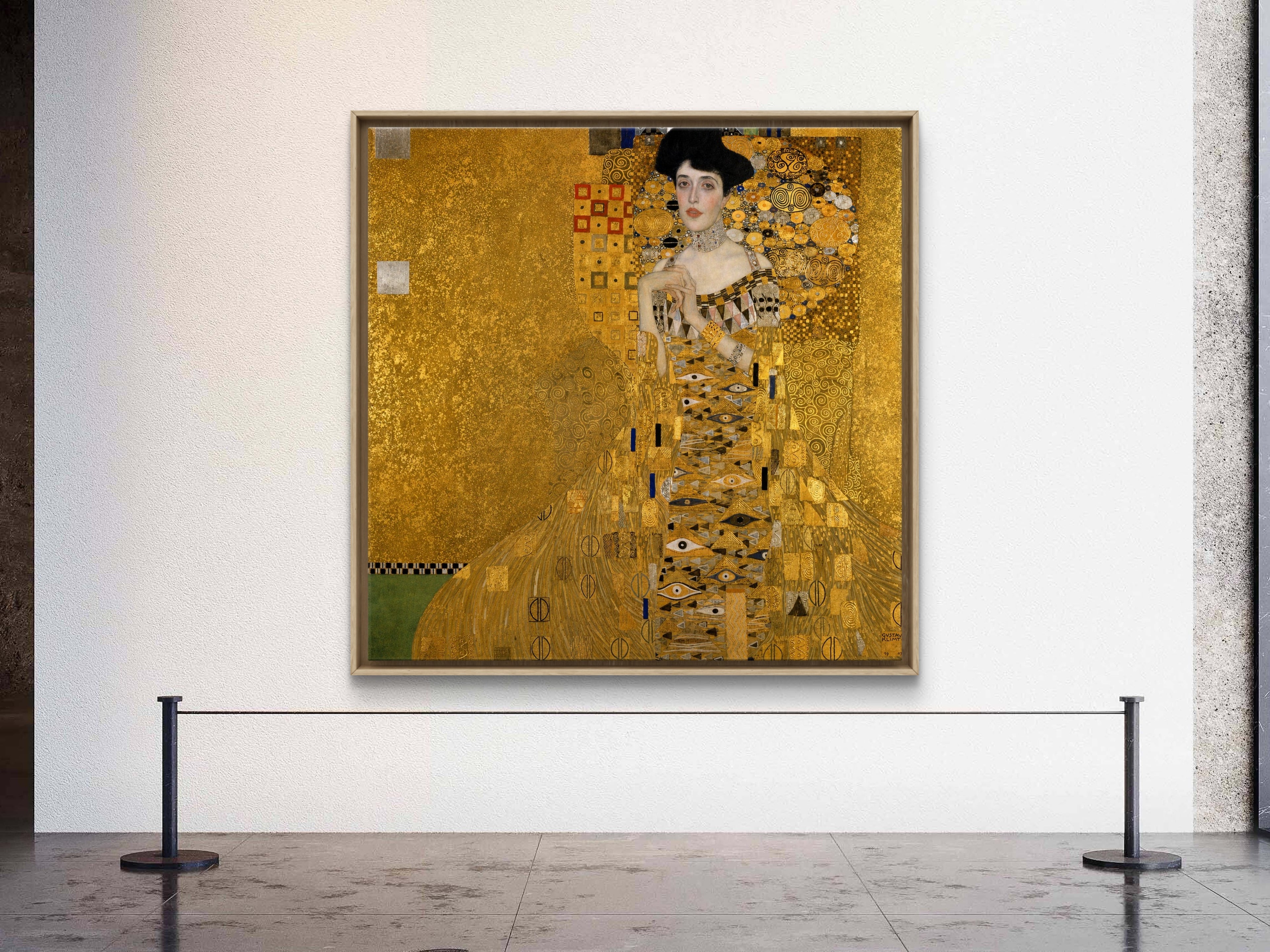 Portrait of Adele Block-Bauer, Gustav Klimt, 1907, Elliott Best Studio Restoration