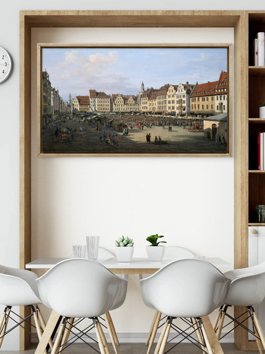 Dresden, Old Market, by Canaletto