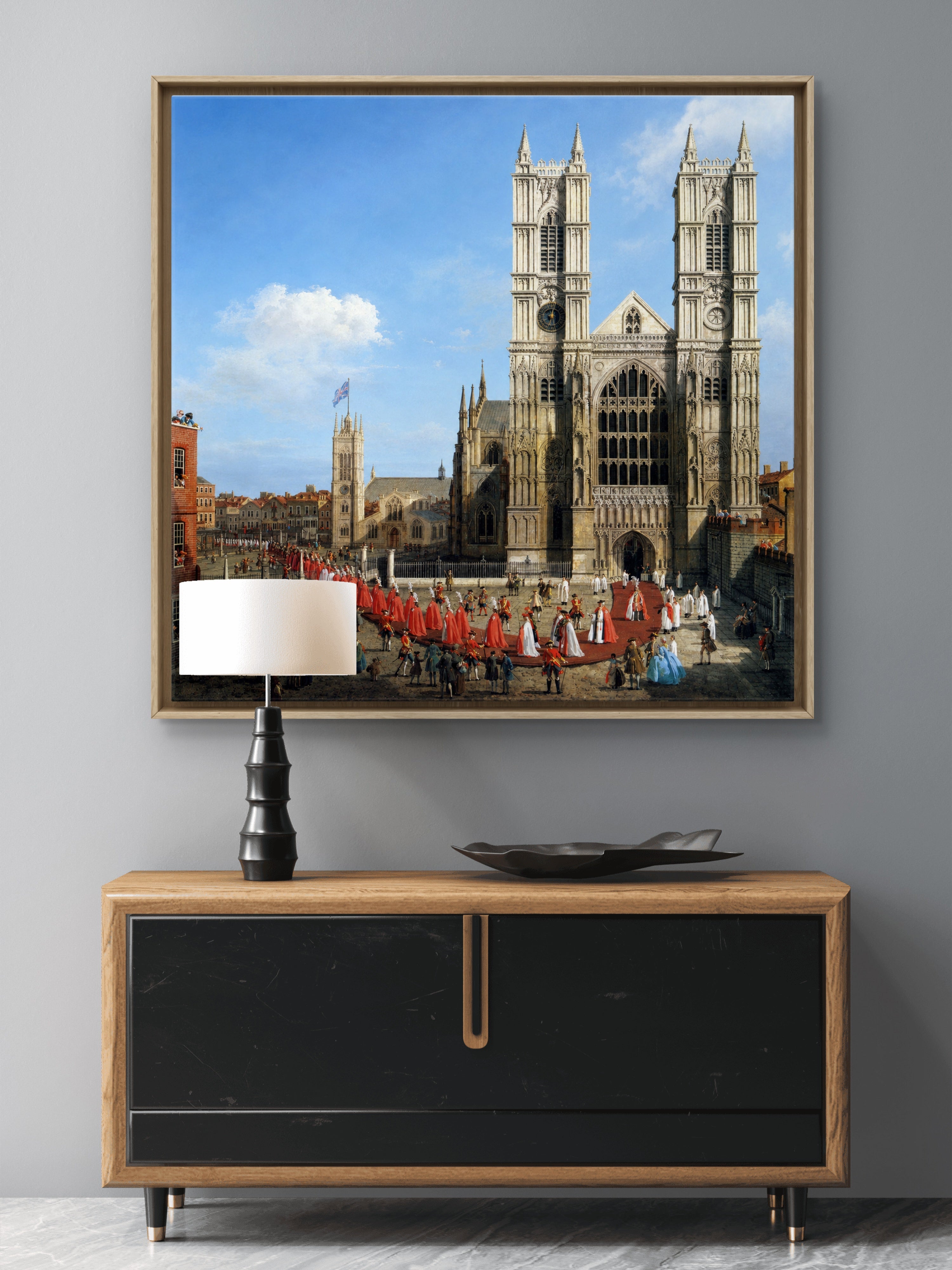 Canaletto Westminster Abbey — Remastered Fine Art Print
