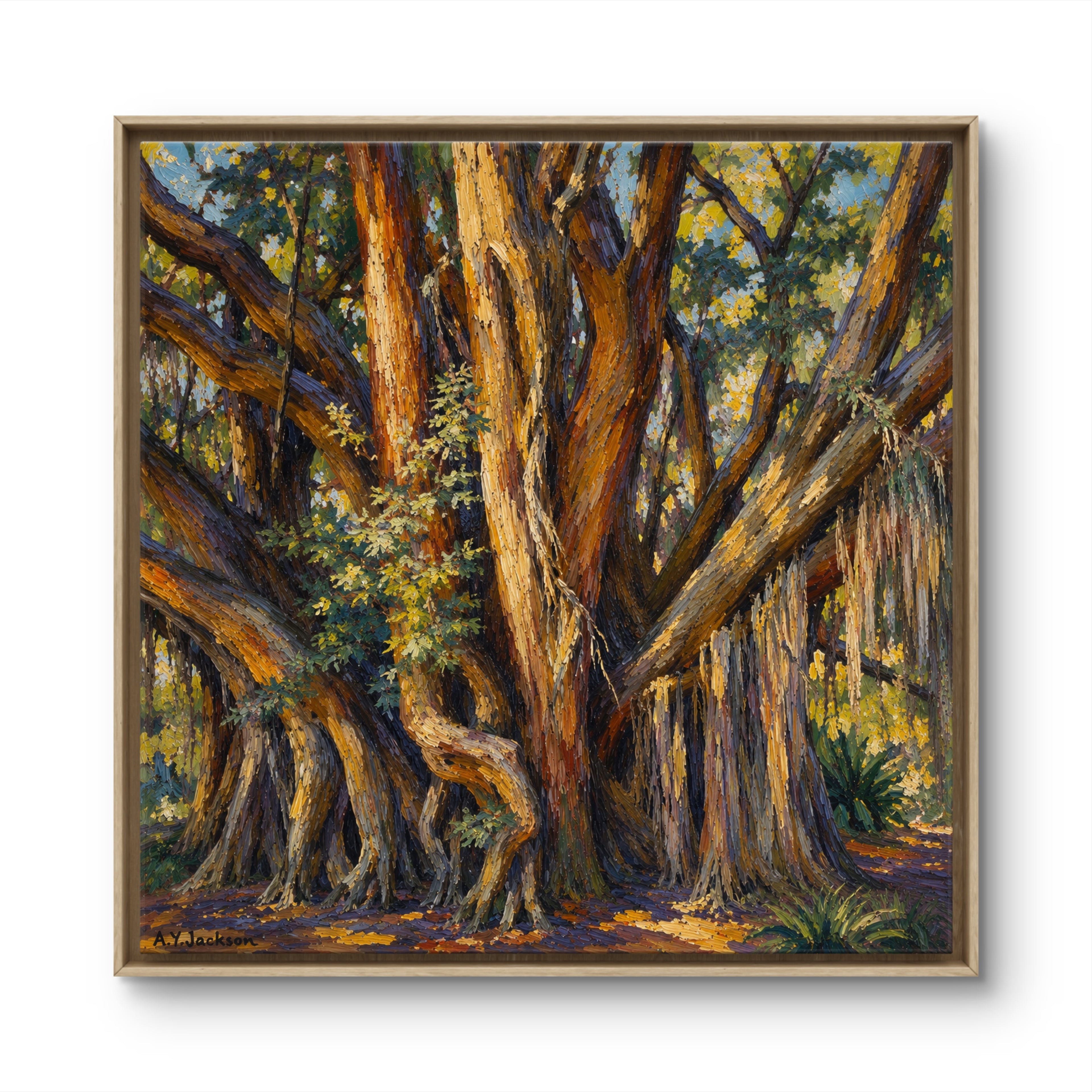 Tree in the Grounds of Buckingham Palace, school of Group of Seven
