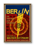 Berlin: Symphony of a Great City, 1927 Movie Poster, Elliott Best Remaster