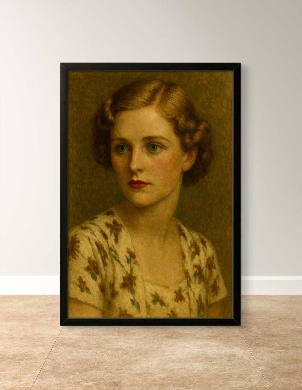 Unity Mitford Portrait - Devotion and Tragedy Historical Art