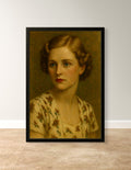 Unity Mitford Portrait - Devotion and Tragedy Historical Art