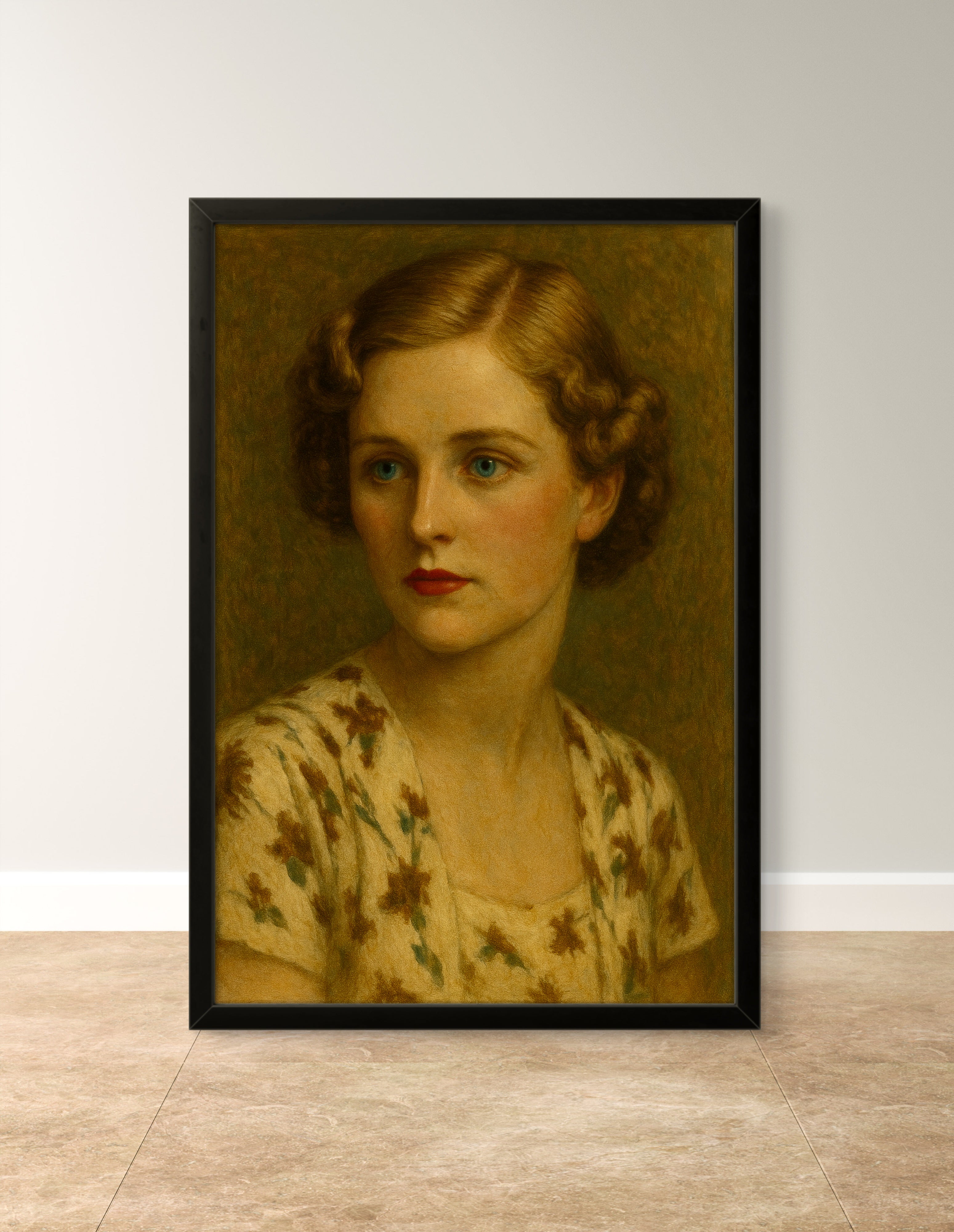 Unity Mitford Portrait - Devotion and Tragedy Historical Art
