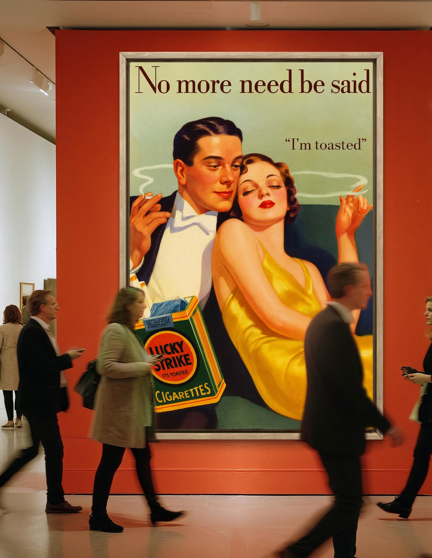 "No more need be said...2025," Vintage Poster Art