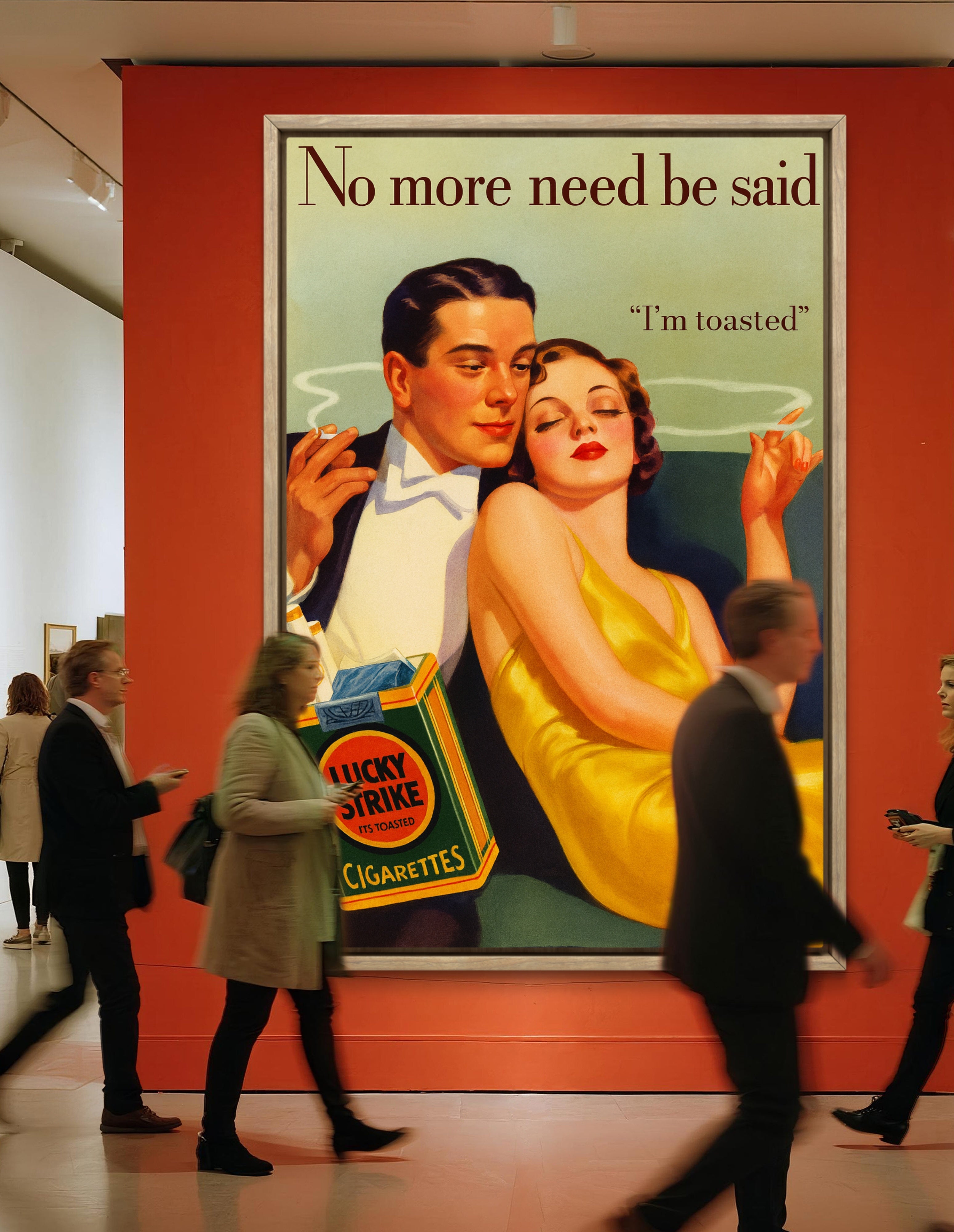 "No more need be said...2025," Vintage Poster Art