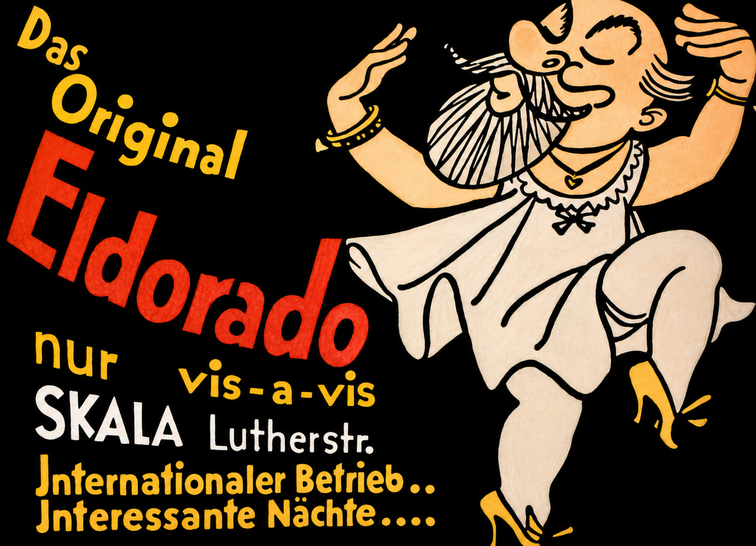 The Original Eldorado, Berlin A Night of Cabaret, Comedy, and Defiant Self-Invention