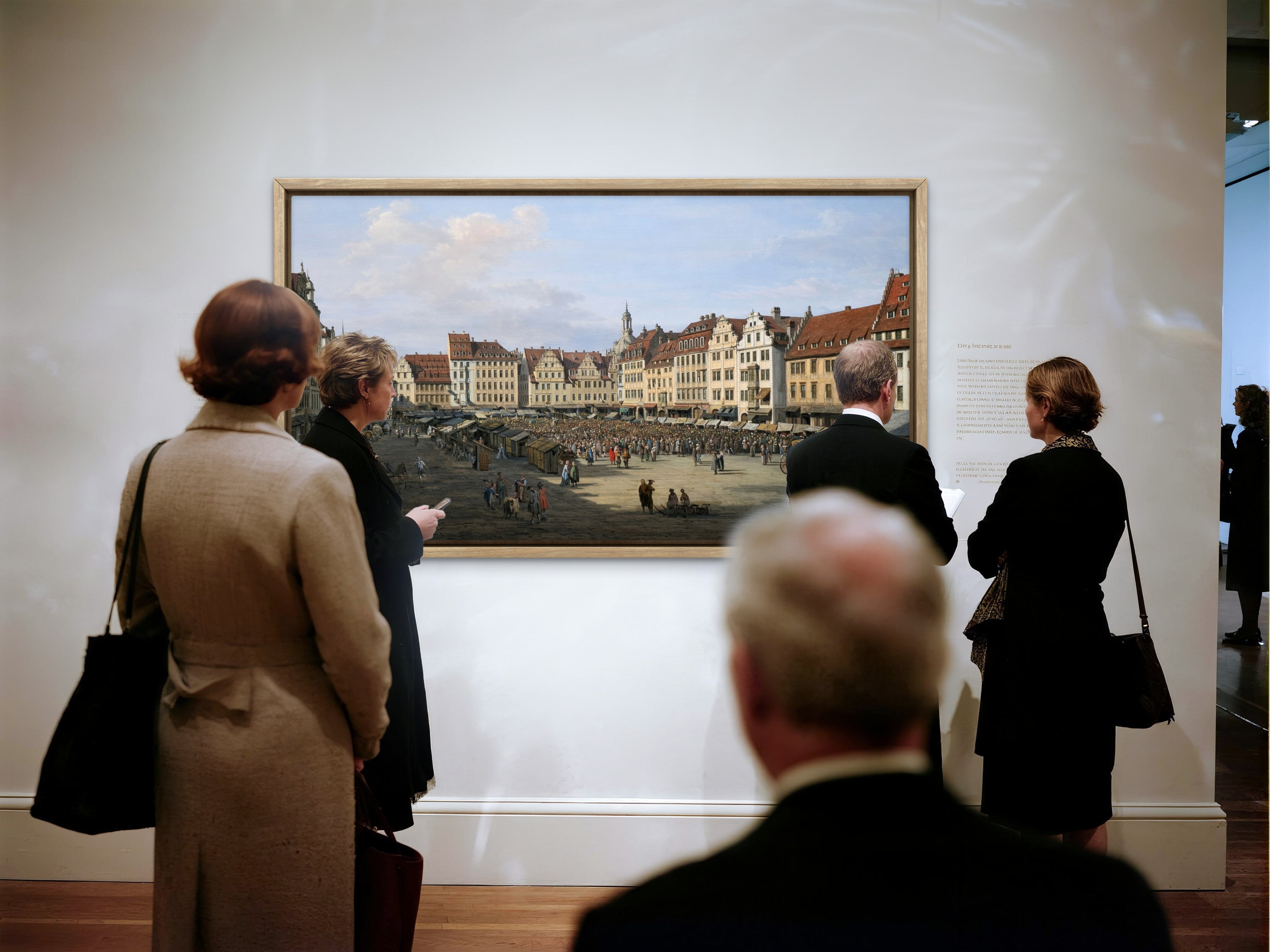 Dresden, Old Market, by Canaletto