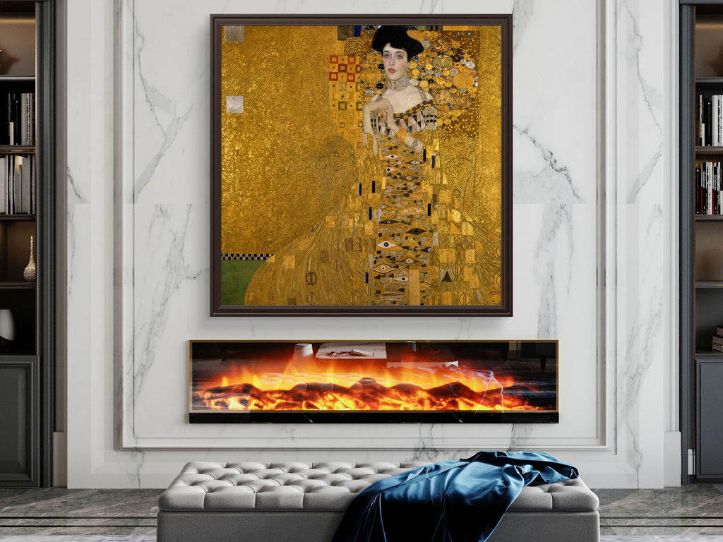 Portrait of Adele Block-Bauer, Gustav Klimt, 1907, Elliott Best Studio Restoration