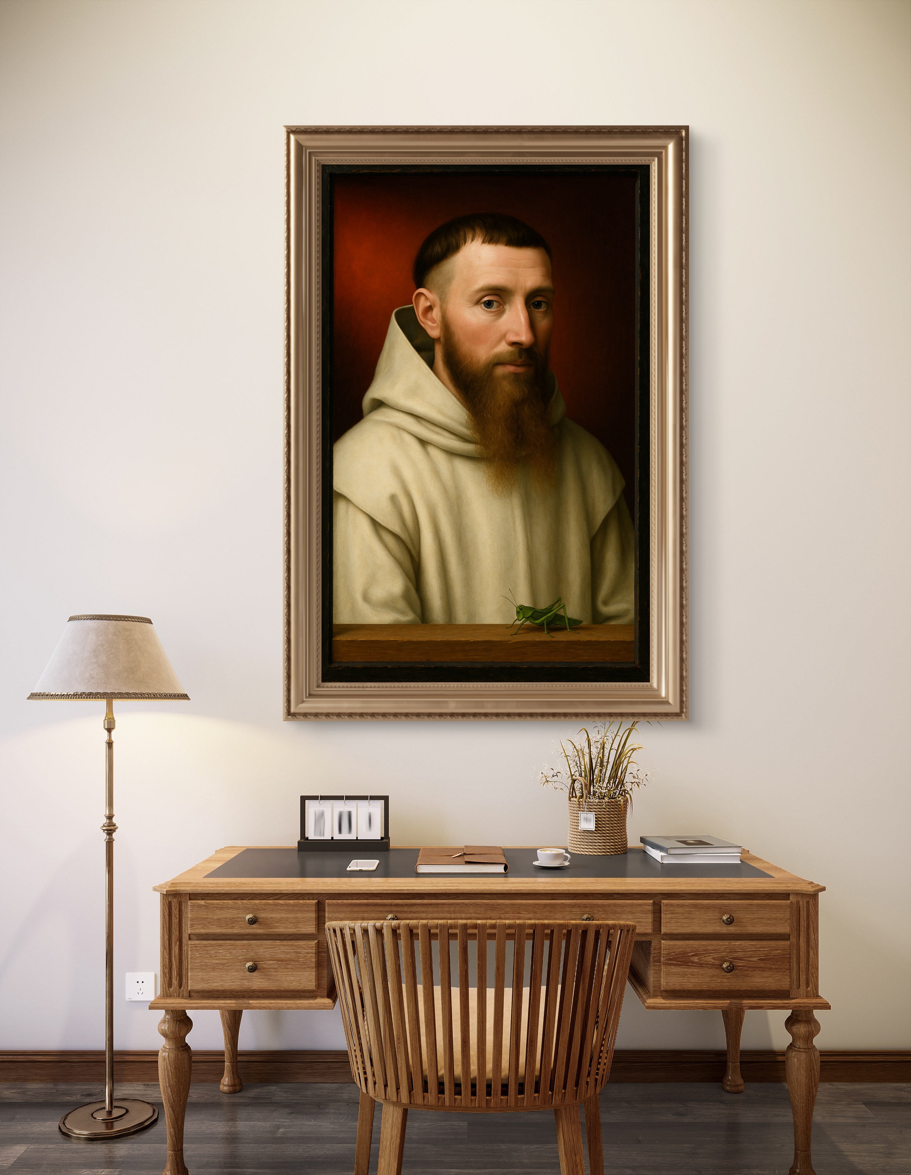 Brother Phillip Northern Gothic Realism 1430 - Medieval Portrait