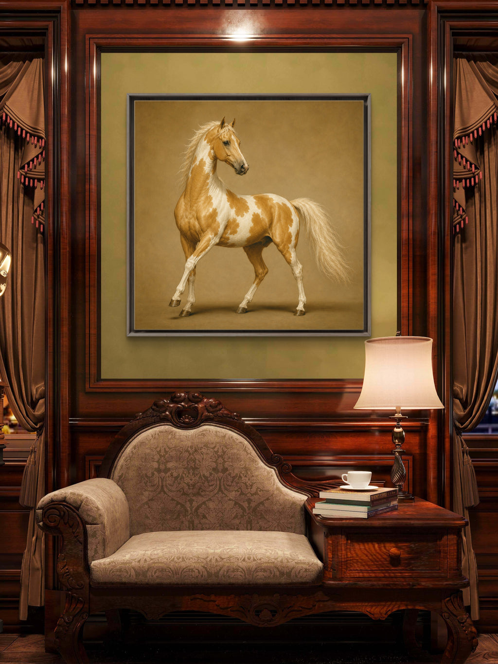 The Pinto — A Portrait in the School of George Stubbs