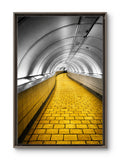 Follow the Yellow Brick Road, London Underground Photograph