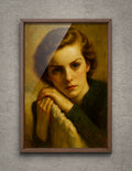 Deborah Mitford Portrait - Duchess of Devonshire Art