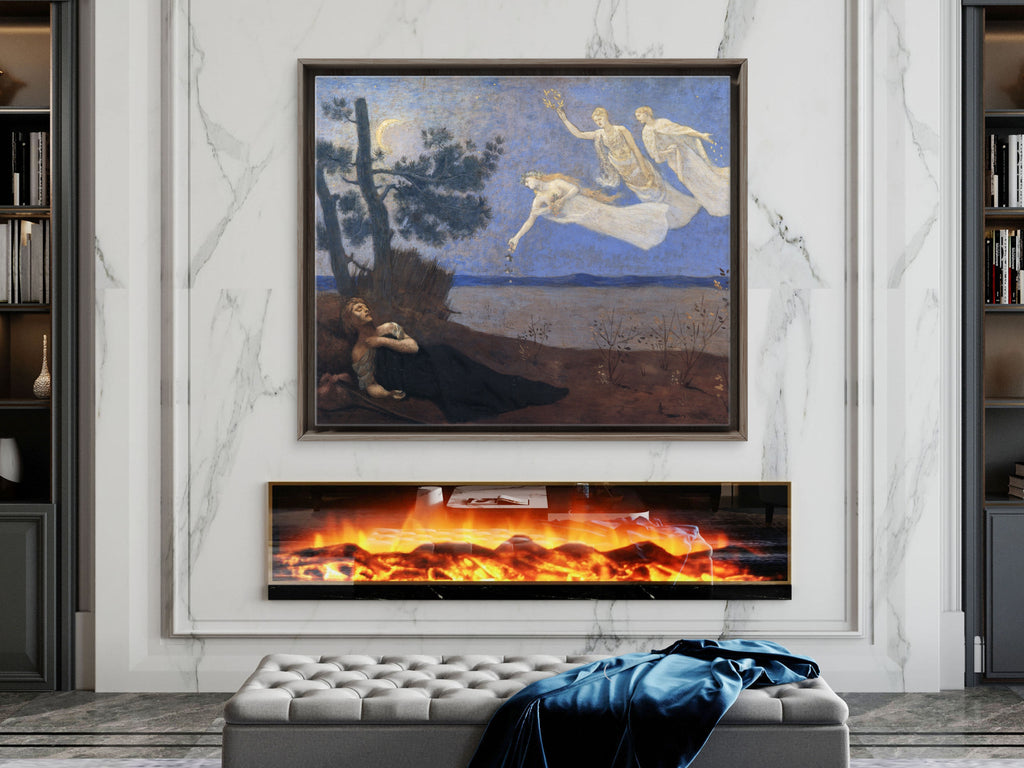 Pierre Puvis de Chavannes The Dream 1883 - Symbolist Art