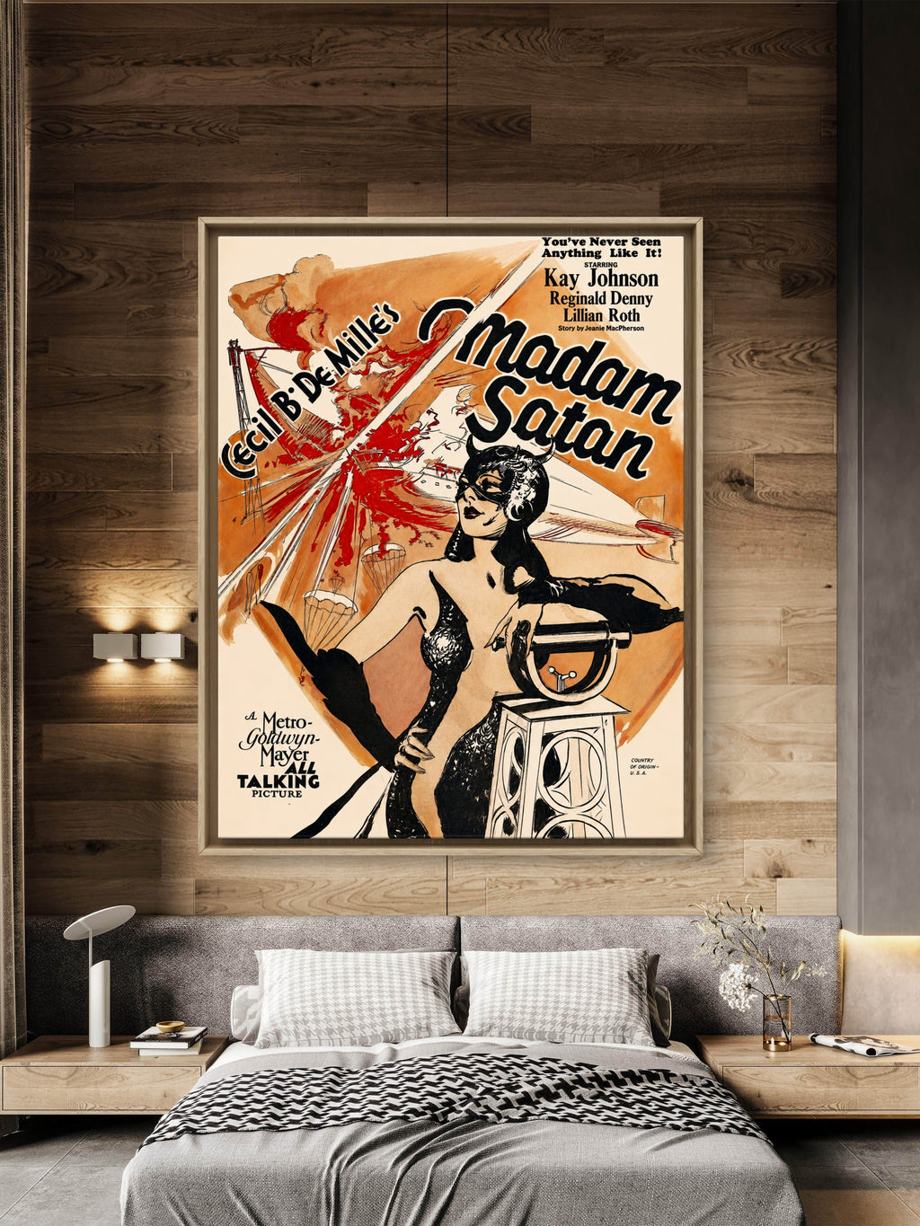 Madam Satan Movie Poster, 1930 Remastered