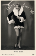 Miss Eldorado: Hansi Sturm A Portrait of Performance, Glamour, and Weimar Reinvention