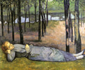 Bernard, Emile (1868-1941) - Madeline in the Bois d'Amour 1888