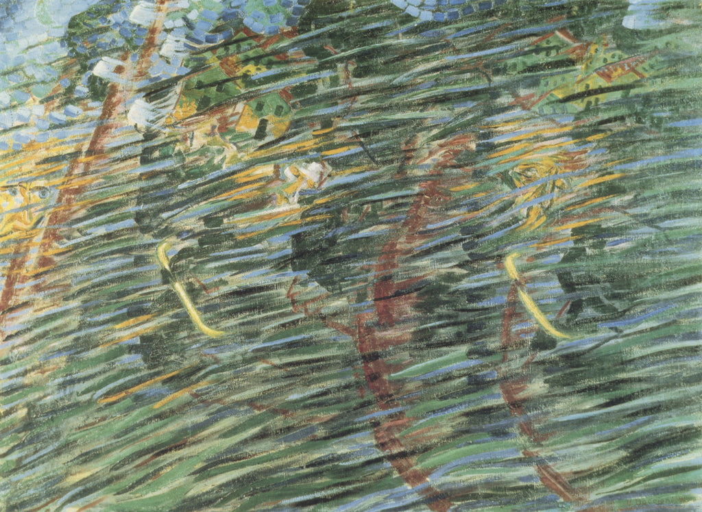 Umberto Boccioni Unique Forms of Continuity 1913 - Futurist Art