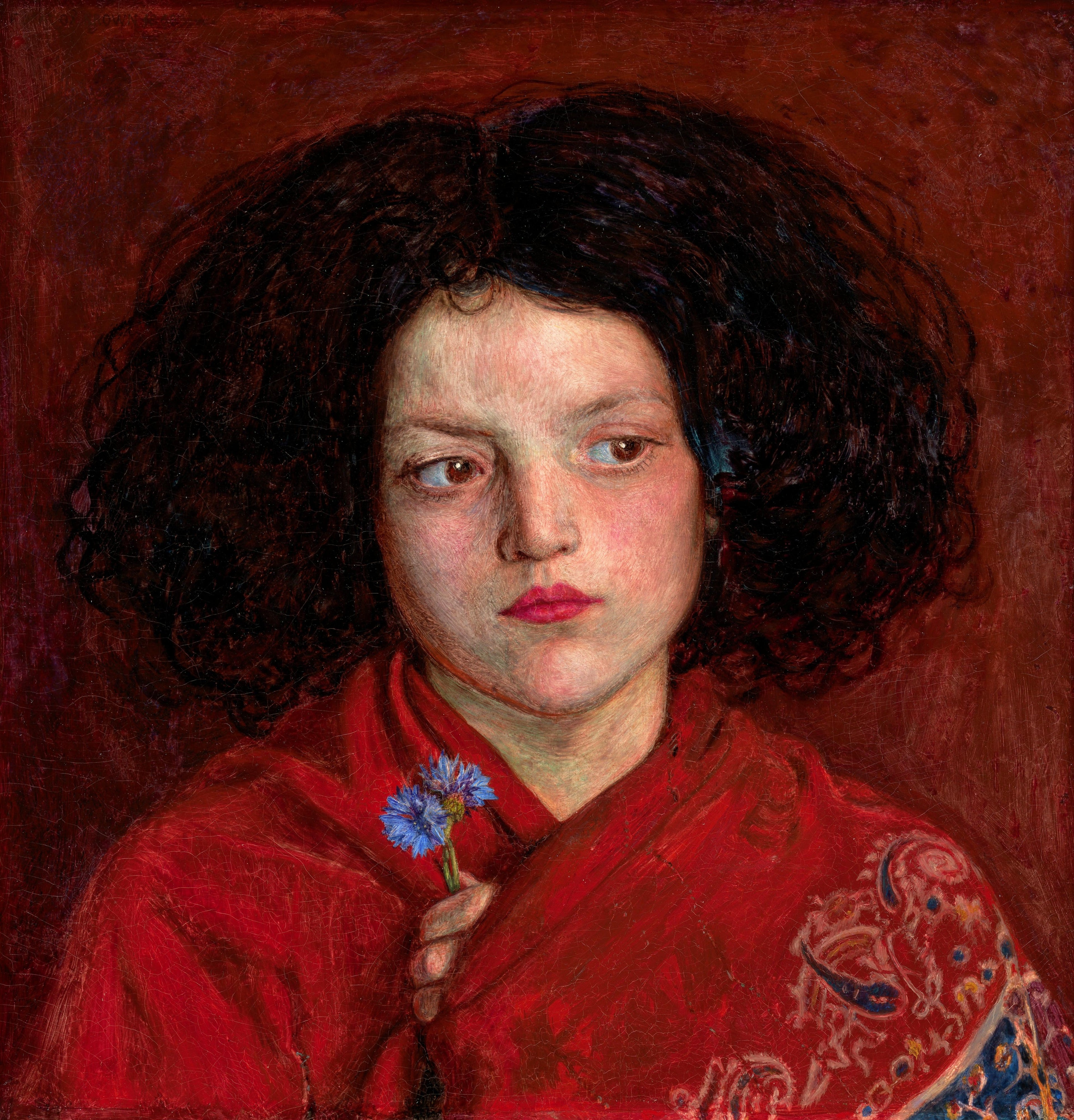 Ford Madox Brown The Irish Girl 1860 — A Pre-Raphaelite Portrait Remastered