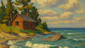 Cottage on Lake Huron