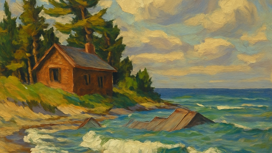 Cottage on Lake Huron