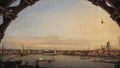 A View of the Thames with St Paul's Cathedral, by Canaletto