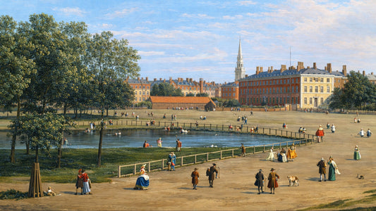 The Mall, St James's Park, by Canaletto