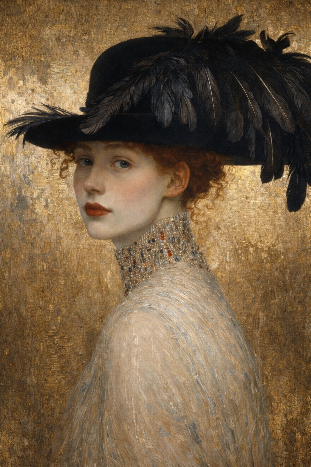 Portrait of Hermine Gallia (1904) in the Elliott Best Signature Series