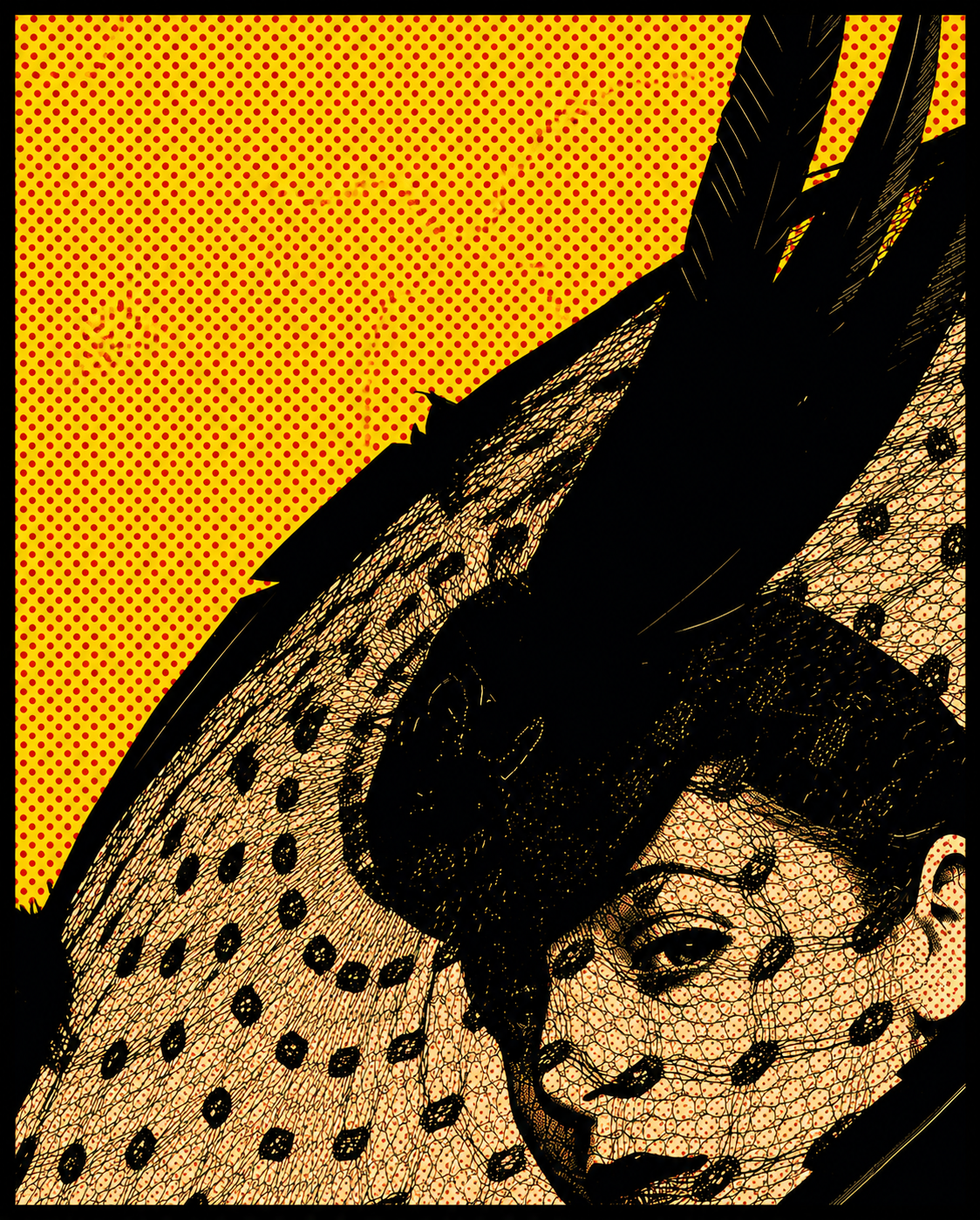 "Isabella Blow — Black Chapeau"