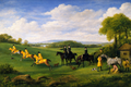 Stubbs, George (1724-1806) - Duke of Richmond's racehorses at Goodwood 1760-1