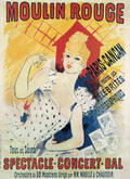 Jules Chéret Moulin Rouge 1892 - Vintage Belle Époque Poster