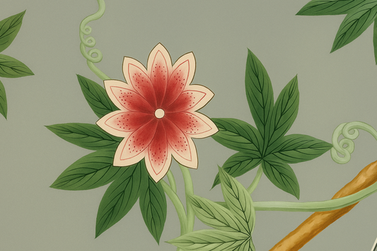 Chinoiserie Flower wallpaper
