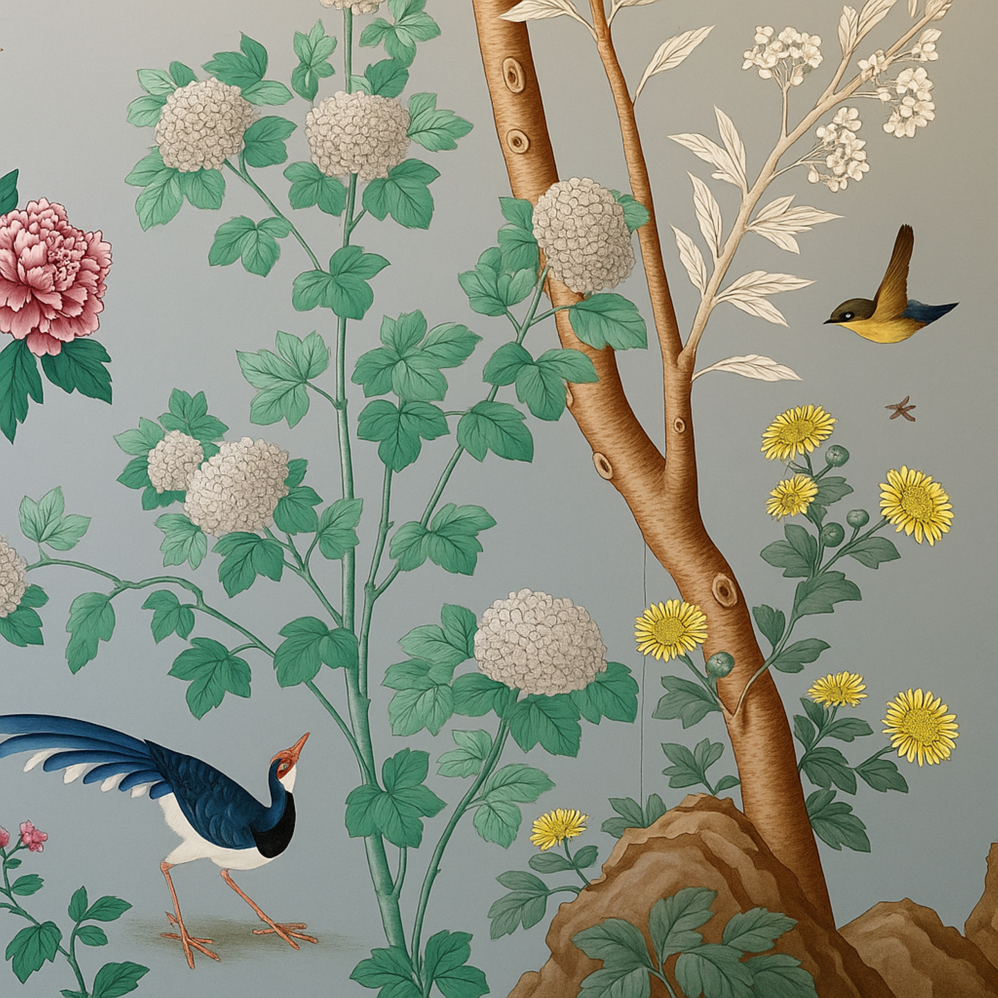 Chinoiserie wallpaper