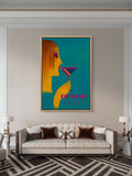Cocktail at the Grand Hotel – Art Deco Poster Print