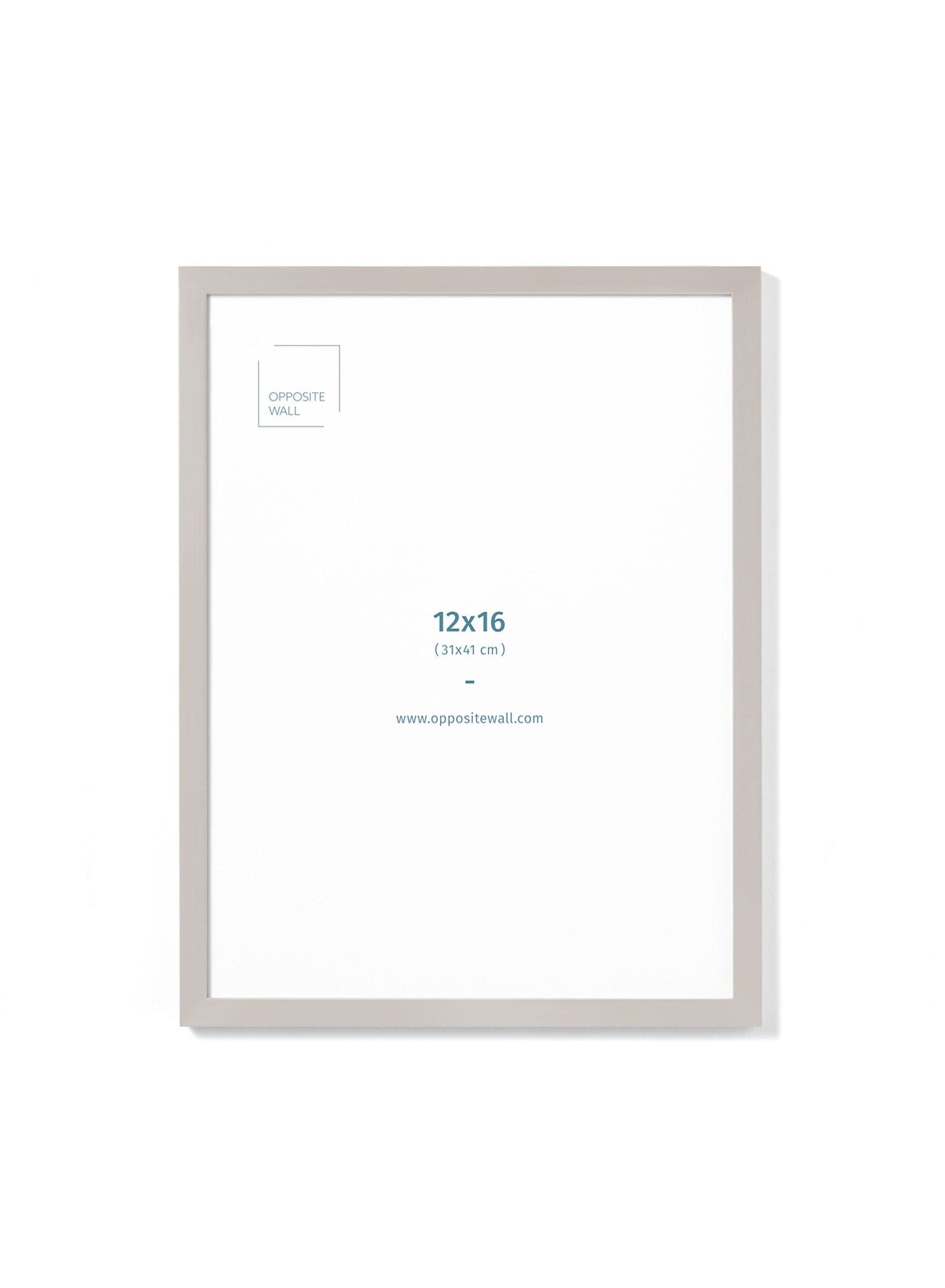 Gray Wood Frame, 12x16 in | 31x41 cm