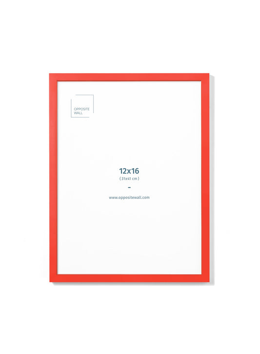 Poppy Wood Frame, 12x16 in | 31x41 cm