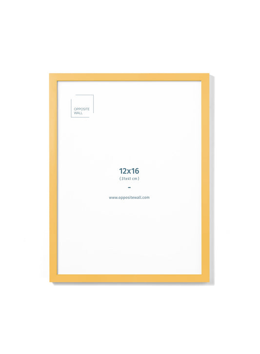 Marigold Wood Frame, 12x16 in | 31x41 cm