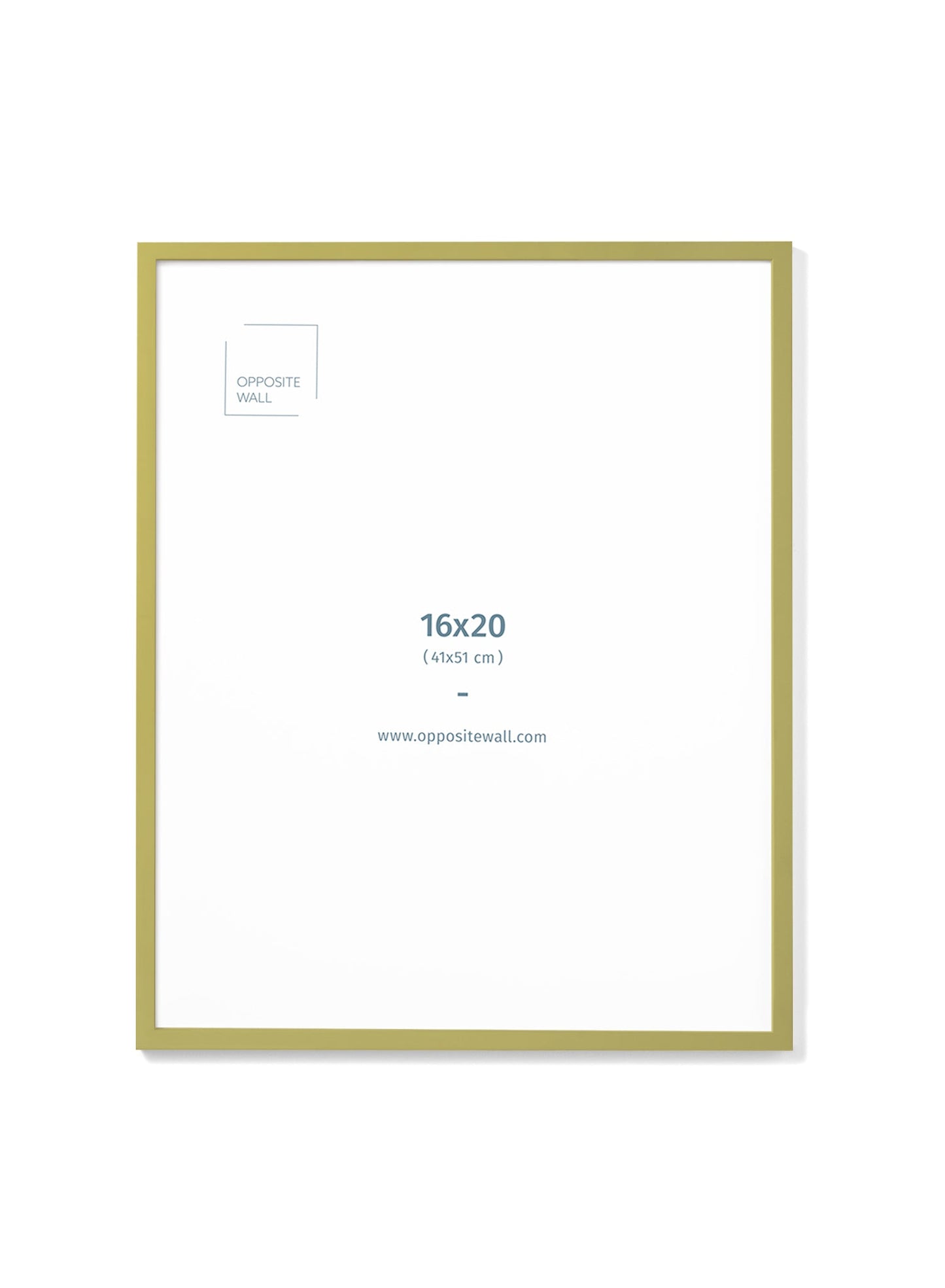 Olive Wood Frame, 16x20 in | 41x51 cm