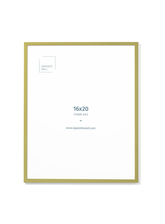 Olive Wood Frame, 16x20 in | 41x51 cm