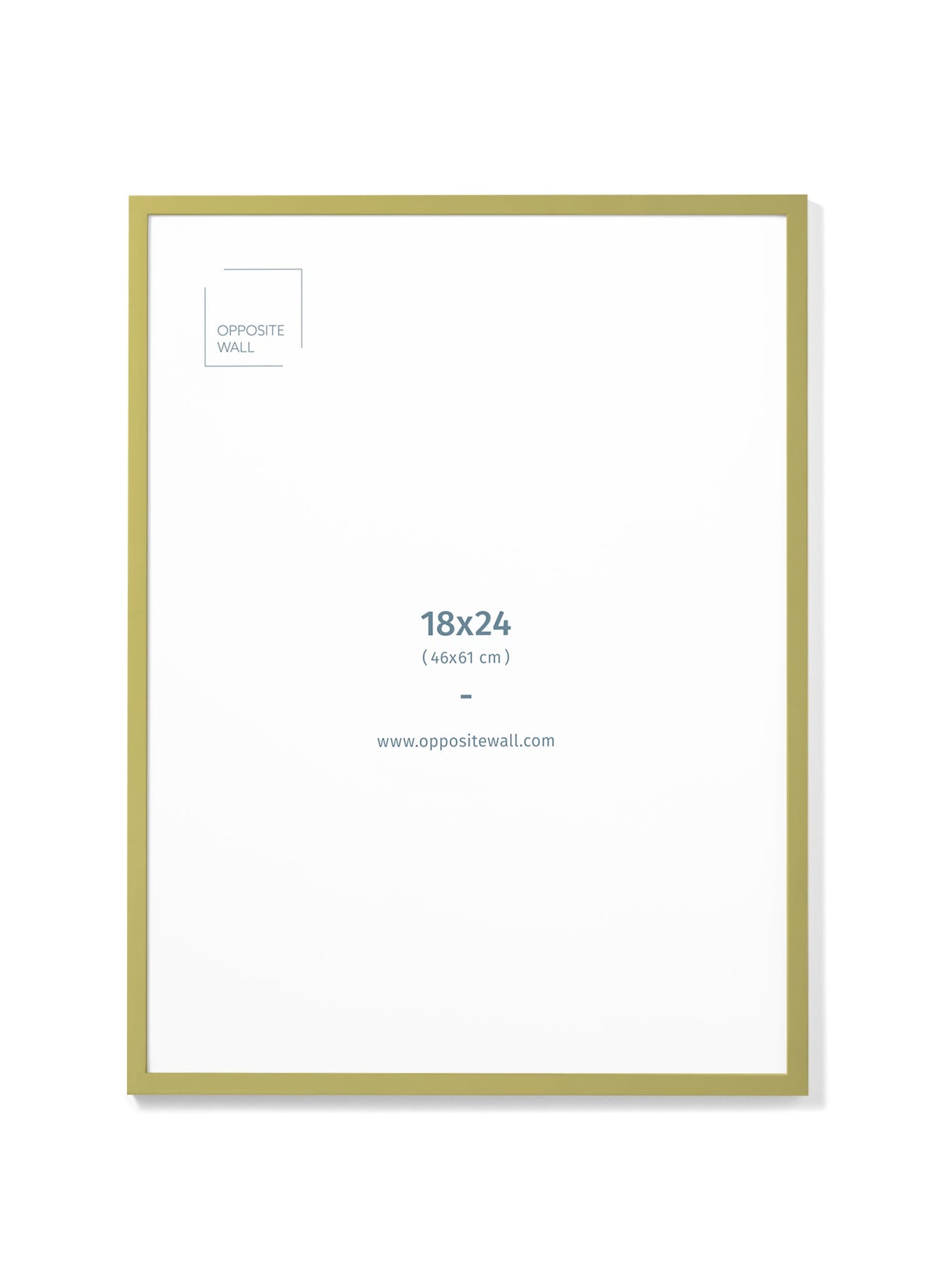 Olive Wood Frame, 18x24 in | 46x61 cm