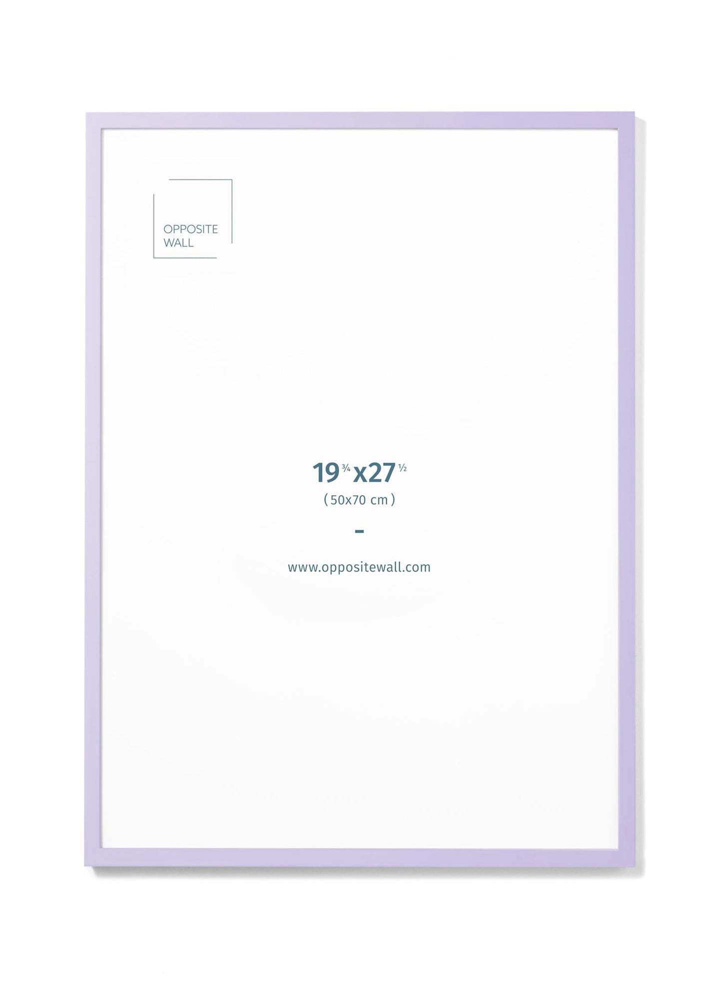 Lilac Wood Frame, 19¾x27½ in | 50x70 cm