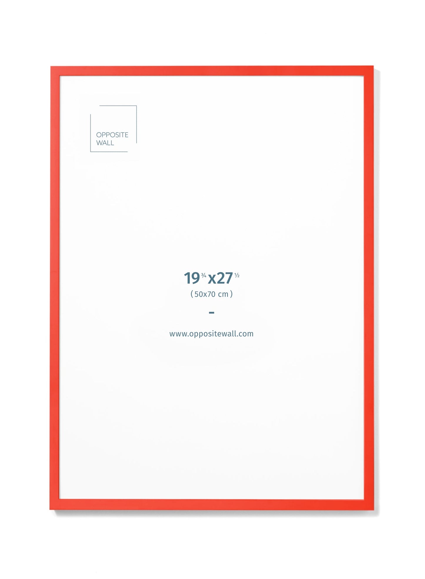 Poppy Wood Frame, 19¾x27½ in | 50x70 cm