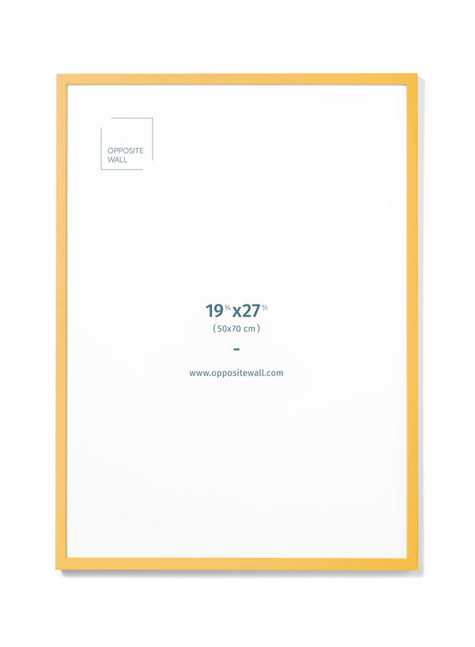 Marigold Wood Frame, 19¾x27½ in | 50x70 cm