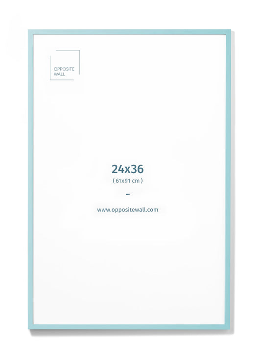 Sky Wood Frame, 24x36 in | 61x91 cm