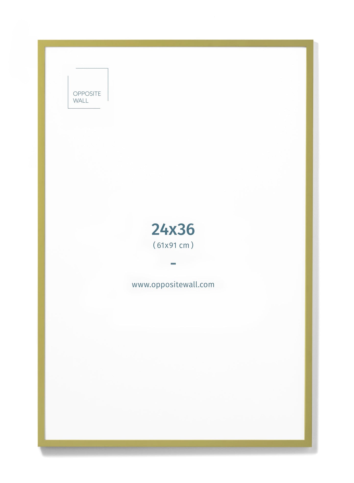 Olive Wood Frame, 24x36 in | 61x91 cm