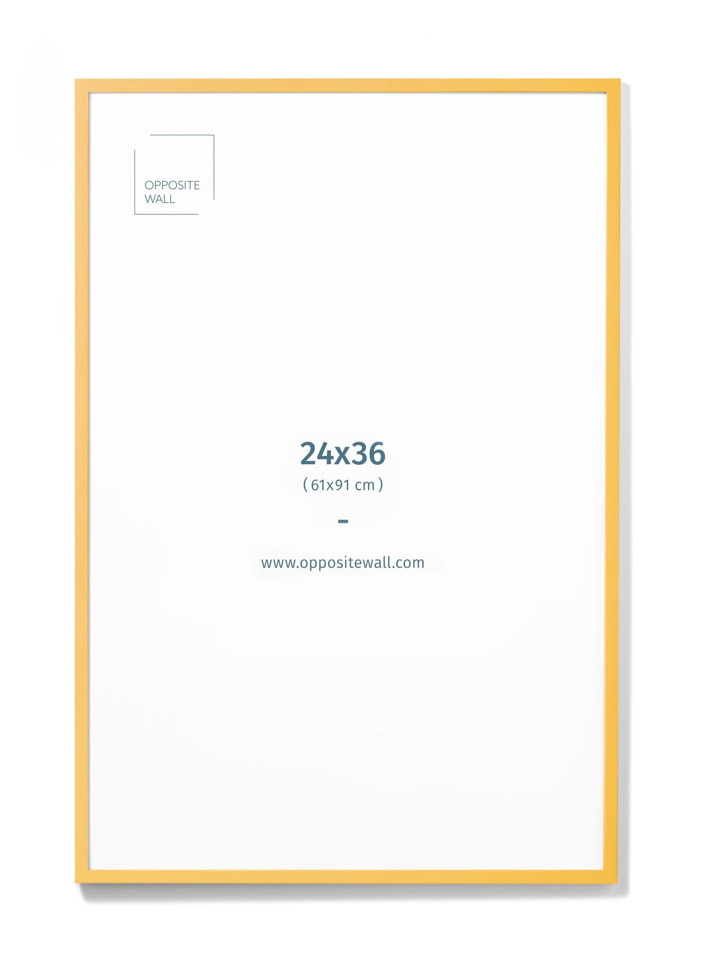 Marigold Wood Frame, 24x36 in | 61x91 cm