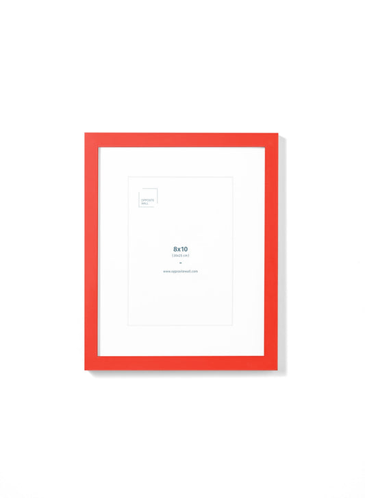 Poppy Wood Frame, 8x10 in | 20x25 cm