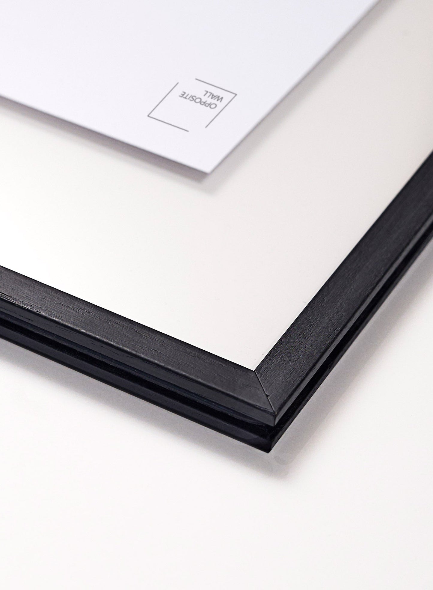 Floating Black Oak Frame, 8x10 in | 20x25 cm