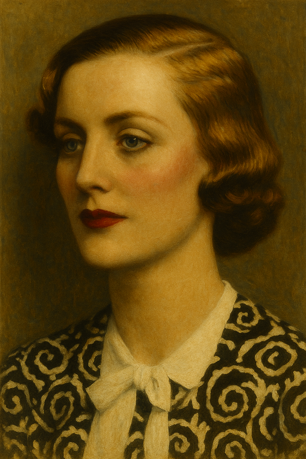 Diana Mitford Portrait - Beauty Power and Controversy Art