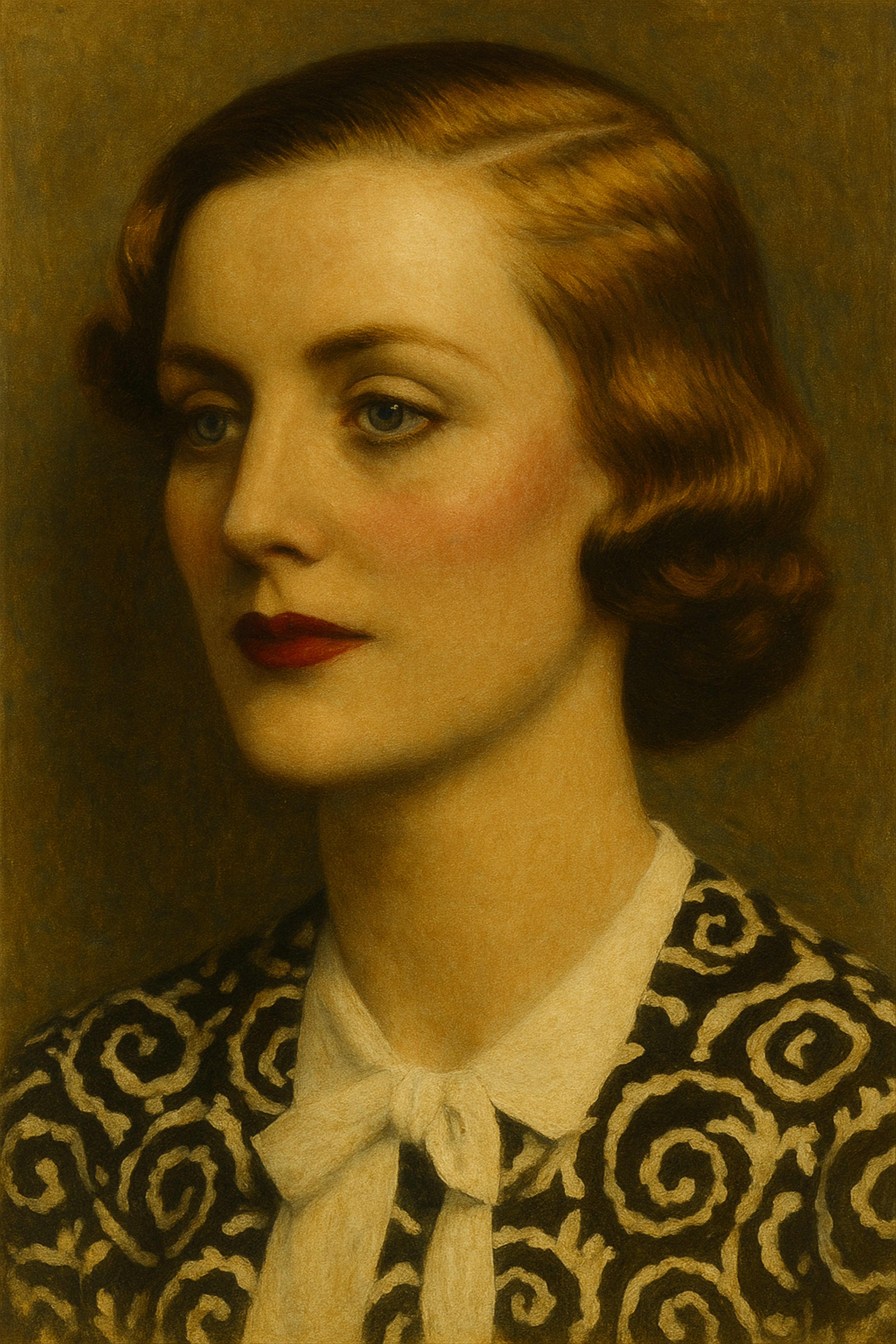 Diana Mitford Portrait - Beauty Power and Controversy Art
